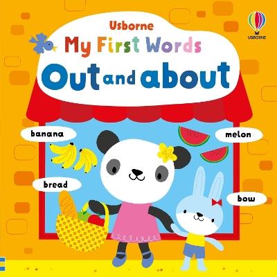 My First Words Out and About - Fiona Watt - cover