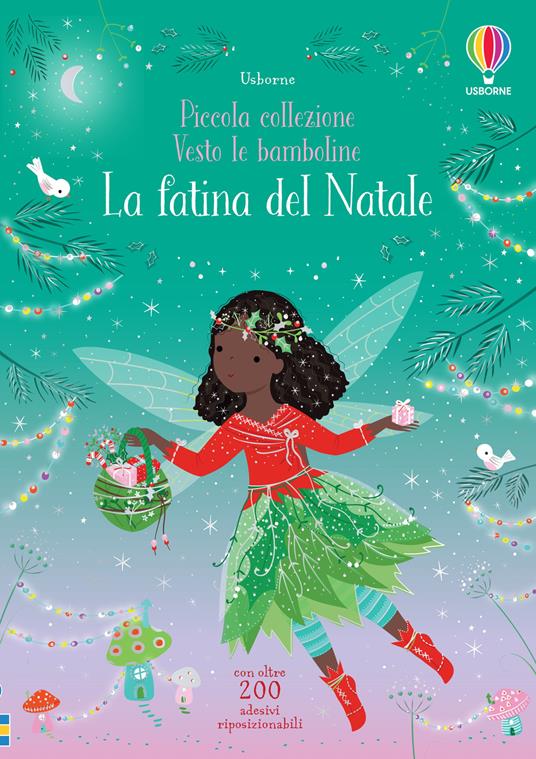 La fatina del Natale. Con adesivi. Ediz. a colori - Fiona Watt - copertina