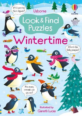 Look and Find Puzzles Wintertime - Kirsteen Robson - cover