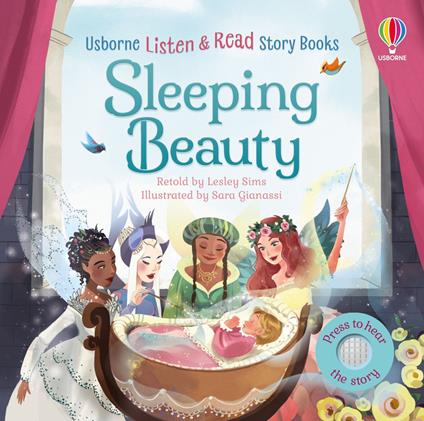 Sleeping Beauty. Listen and read. Ediz. a colori - Lesley Sims - copertina