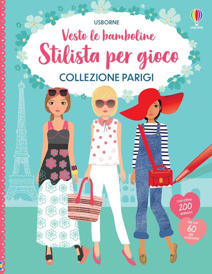 Collezione Parigi. Con adesivi - Fiona Watt - copertina