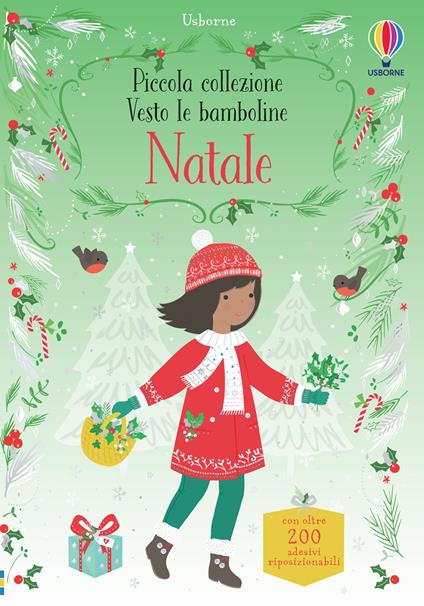 Natale. Con adesivi. Ediz. a colori - Fiona Watt - copertina