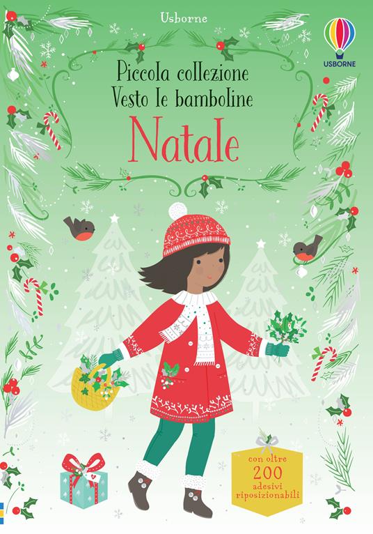 Natale. Con adesivi. Ediz. a colori - Fiona Watt - copertina