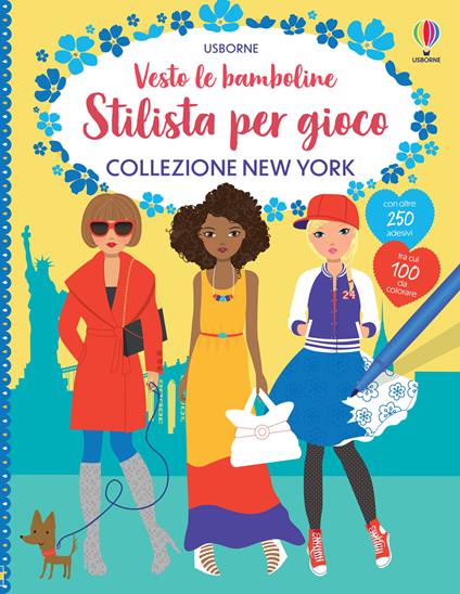 Collezione New York. Con adesivi - Fiona Watt - copertina