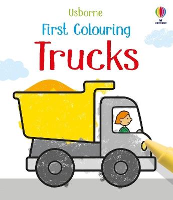 First Colouring Trucks - Kate Nolan - cover