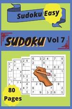 Sudoku Easy Vol 7: Vol 7