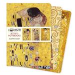 Gustav Klimt Set of 3 Standard Notebooks