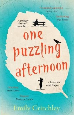 One Puzzling Afternoon: The most compelling, heartbreaking debut mystery - Emily Critchley - cover