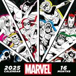 Marvel 2025 calendario 30 x 30 cm pyramid