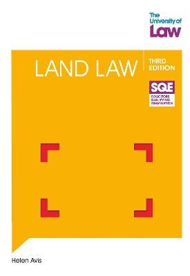 SQE - Land Law 3e - Helen Avis - cover