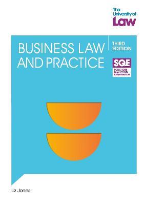 SQE- Business Law and Practice 3e - Liz Jones - cover