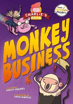 Monkey Business (Charlie's Park #3) - Kirsty Holmes - cover