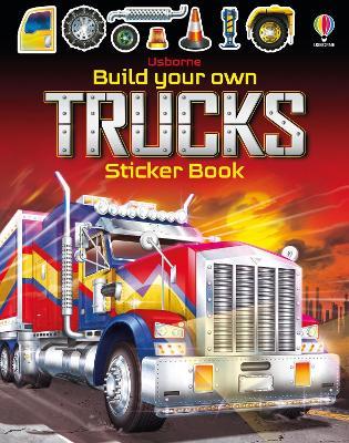 Build Your Own Trucks Sticker Book - Simon Tudhope - cover