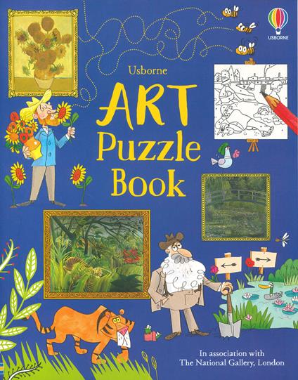Art puzzle book. Ediz. a colori - Rosie Dickins - copertina