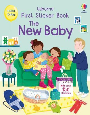 First Sticker Book The New Baby - Jessica Greenwell - cover