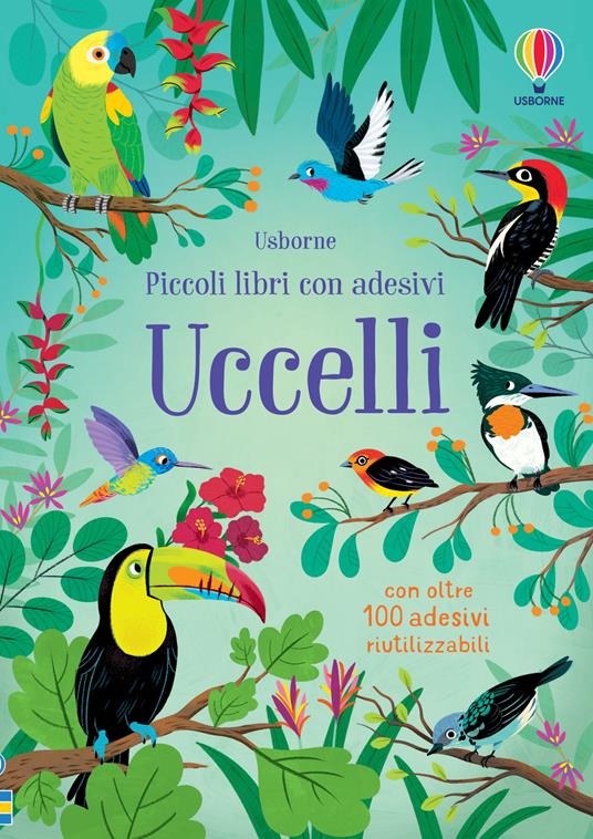 Uccelli. Con adesivi. Ediz. a colori - Jane Bingham - copertina