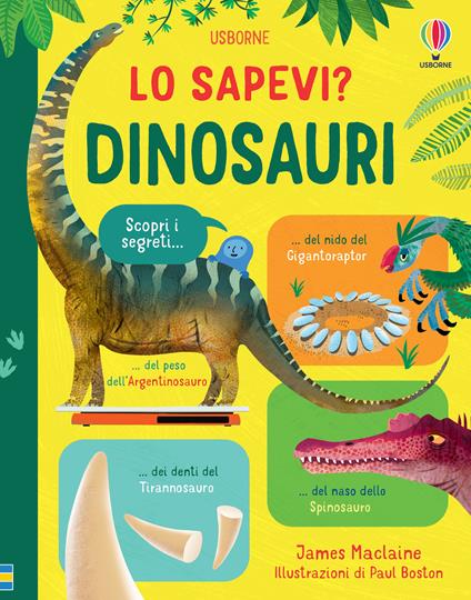 Dinosauri. Ediz. a colori - James Maclaine - copertina