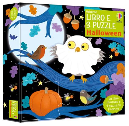 Halloween. Ediz. a colori. Con 3 puzzle - Kate Nolan - copertina