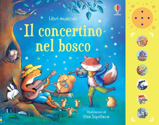 Il concertino nel bosco. Ediz. a colori - Fiona Watt - copertina