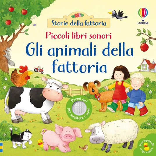 Gli animali della fattoria. Ediz. a colori - Sam Taplin - copertina