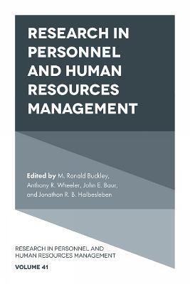 Research in Personnel and Human Resources Management - cover