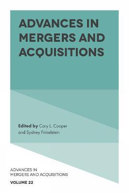 Advances in Mergers and Acquisitions - cover