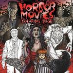 Horror Movies Adult Coloring Book