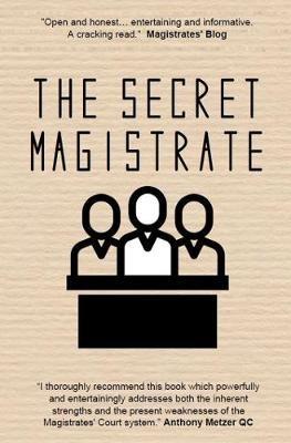 The Secret Magistrate - Anonymous - cover