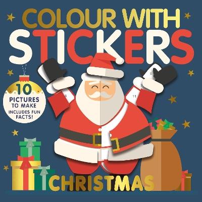 Colour with Stickers Christmas - Jonny Marx - cover