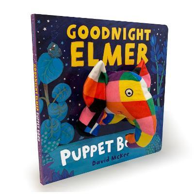 Goodnight, Elmer Puppet Book - David McKee - cover