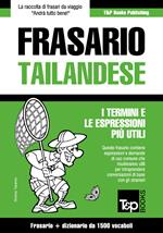 Frasario Italiano-Thailandese e dizionario ridotto da 1500 vocaboli