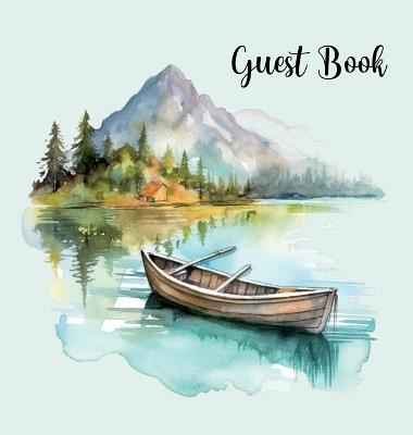 Guest book (hardback), comments book, guest book to sign, vacation home, holiday home, visitors comment book - Lulu and Bell - cover