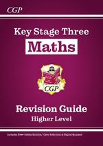 New KS3 Maths Revision Guide – Higher (includes Online Edition, Videos & Quizzes)