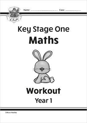 KS1 Maths Workout - Year 1 - CGP Books - cover