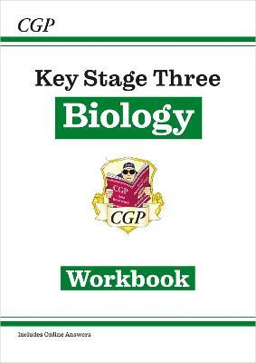 New KS3 Biology Workbook (includes online answers) - CGP Books - cover