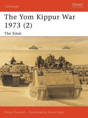 The Yom Kippur War 1973 - Simon Dunstan - cover