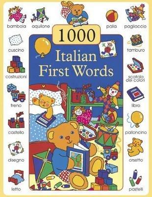 1000 First Words in Italian - Don Campaniello - cover