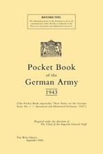 Pocket Book of the German Army 1943