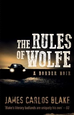 The Rules of Wolfe - James Blake - cover