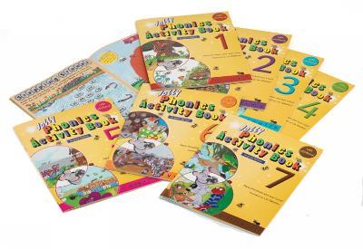 Jolly Phonics Activity Books 1-7: In Print Letters (American English edition) - Sara Wernham,Sue Lloyd - cover