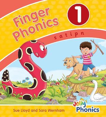 Finger Phonics Book 1: in Precursive Letters (British English edition) - Sara Wernham,Sue Lloyd - cover