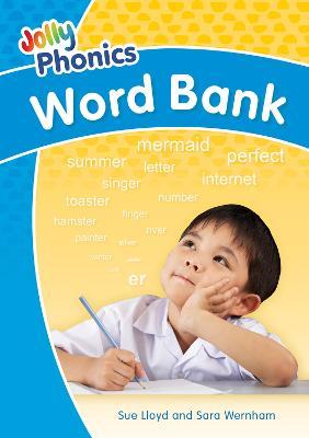 Jolly Phonics Word Bank: In Precursive Letters (British English edition) - Sara Wernham,Sue Lloyd - cover
