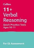 11+ Verbal Reasoning Quick Practice Tests Age 10-11 (Year 6): For the 2024 Gl Assessment Tests - Letts 11+ - cover