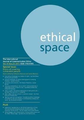 Ethical Space Vol.14 Issue 2/3 - cover