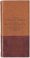 Chequebook of the Bank of Faith – Tan/Burgundy - C. H. Spurgeon - cover