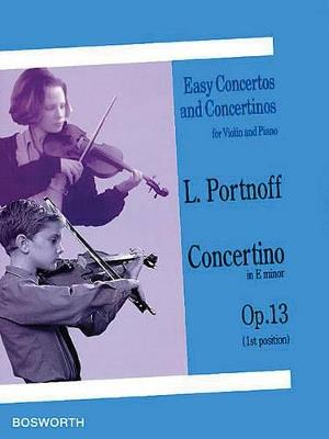 Concertino in E minor op. 13 - Leo Portnoff - copertina