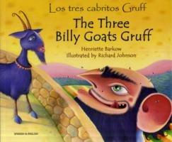 The Three Billy Goats Gruff (English/Spanish) - Henriette Barkow - cover