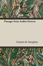 Passages From Arabia Deserta