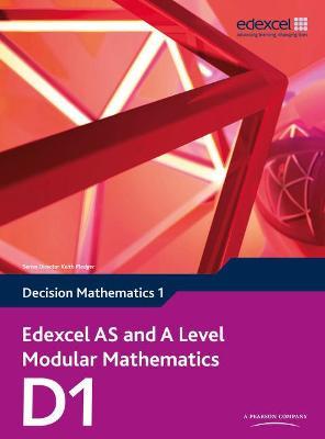 Edexcel AS and A Level Modular Mathematics Decision Mathematics 1 D1 - Susie Jameson - cover