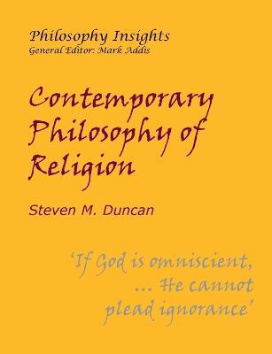 Contemporary Philosophy of Religion - Steven Duncan - cover